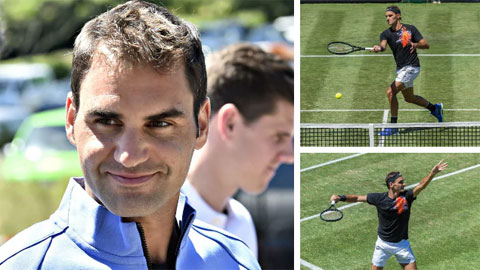 Federer khởi động mùa sân cỏ bằng Stuttgart Open