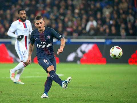 Verratti là sự lựa chọn khả dĩ lúc này cho Barca