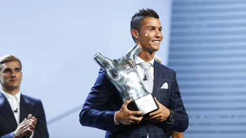 UEFA khai sinh giải thưởng cá nhân mới