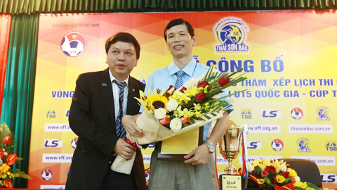 Thái Sơn Bắc tiếp tục là nhà tài trợ chính giải U15 QG 2017