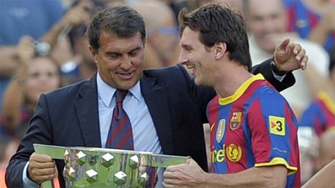 Messi suýt gia nhập Inter hồi năm 2006