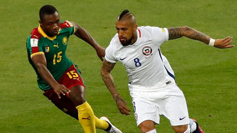 5 điểm nhấn ở trận Chile thắng Cameroon 2-0