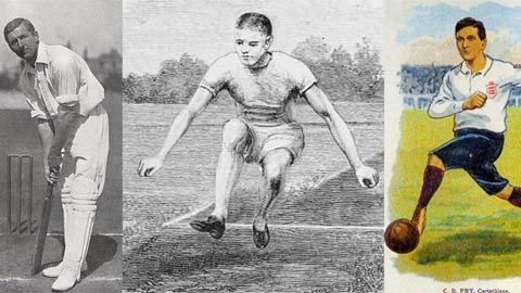 Cricket, điền kinh và bóng đá chỉ là 3 trong 5 môn mà ngôi sao quá cố người Anh, C.B.Fry từng thi đấu