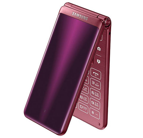 Galaxy Folder 2 khá nổi bật với tùy chọn màu tím