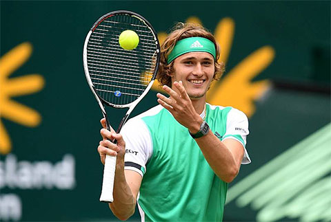 Zverev tốn khá nhiều sức mới có thể vượt qua được 