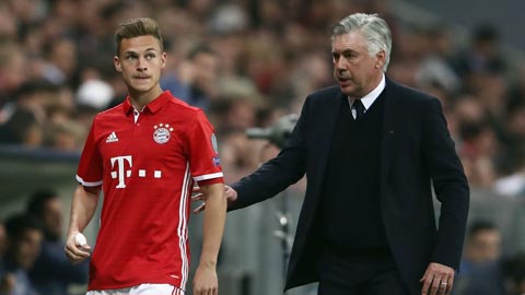 Bayern: Joshua Kimmich và trở ngại... Ancelotti