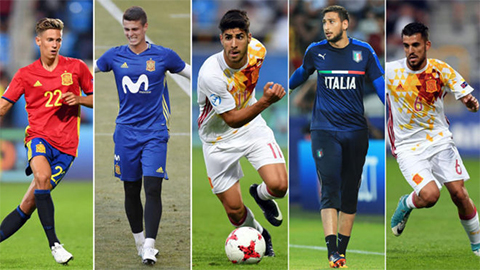 Hàng loạt sao U21 châu Âu vào tầm ngắm của Real