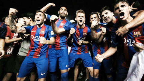 Barca B giành quyền thăng hạng Segunda