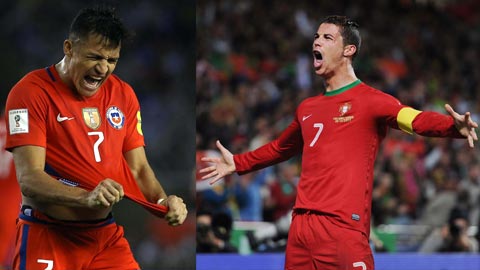 Chile vs Bồ Đào Nha: Chờ thư hùng Sanchez - Ronaldo
