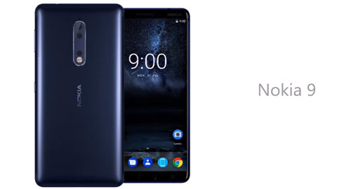 Nokia 9 lộ thiết kế với camera kép nằm dọc