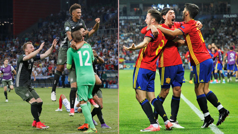 Tây Ban Nha hẹn Đức ở trận chung kết trong mơ