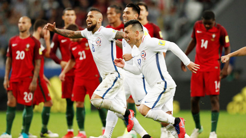 Bồ Đào Nha 0-0 Chile (luân lưu: 0-3): Bravo đưa Chile vào chung kết