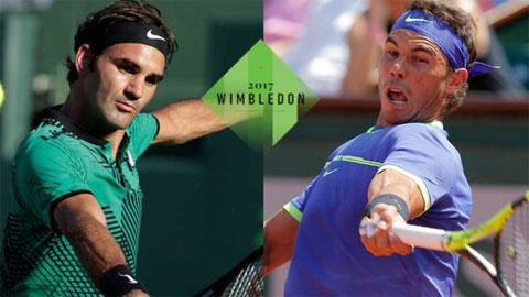 Chờ chung kết kinh điển Federer-Nadal ở Wimbledon