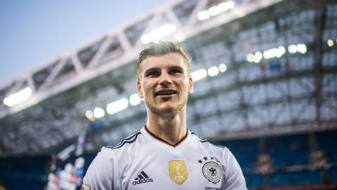 Timo Werner, "số 9" trong mơ của Loew?