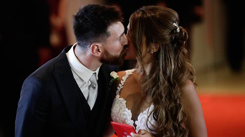 Messi không đi trăng mật, lập tức trở lại Barcelona sau đám cưới