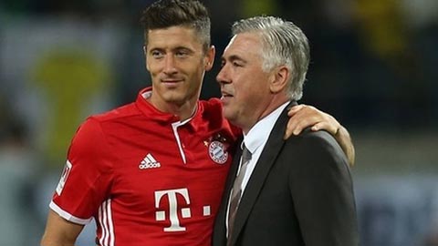 HLV Ancelotti cần giải quyết dứt điểm tương lai của tiền đạo trụ cột Lewandowski