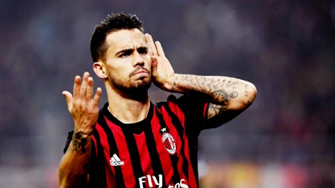 Suso, tiền vệ thất sủng tại Milan, đang được Roma nhắm đến