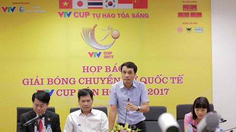 2 ĐT bóng chuyền Việt Nam tham dự VTV Cup Tôn Hoa Sen 2017