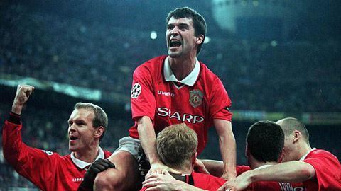 Roy Keane xứng đáng là đội trưởng của các đội trưởng ở M.U