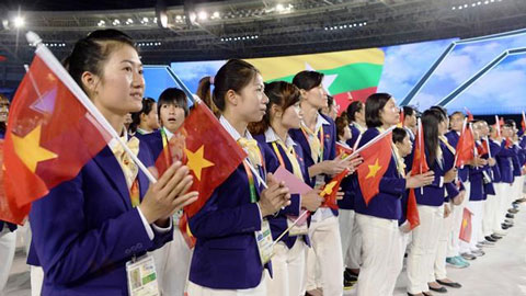Đoàn Thể thao Việt Nam đặt mục tiêu giành vị trí thứ 3 tại SEA Games