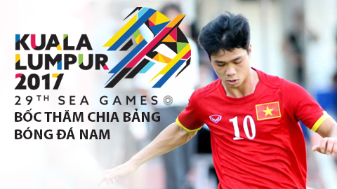 Việt Nam cùng bảng với Thái Lan tại SEA Games 29