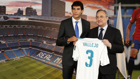 Vallejo tiếp quản áo số 3 của Pepe tại Real