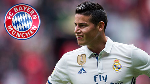 Chuyển động La Liga 11/7: James hy vọng được Bayern giải cứu