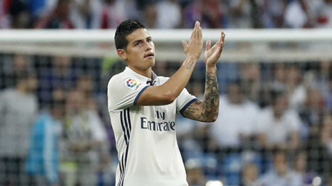Chuyển động La Liga 12/7: James đăng video tri ân fan Real Madrid