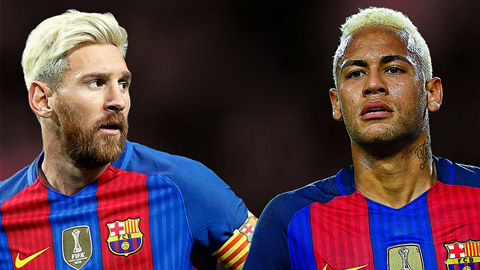 Vì bố Neymar khác bố Messi