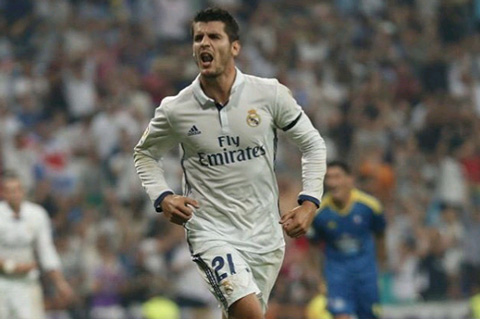 Morata không đá chính nhiều nhưng vẫn ghi nhiều bàn cho Real