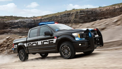 Ford trình làng mẫu xe bán tải dành cho cảnh sát F-150 Police Responder