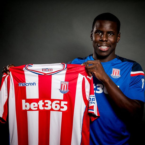 Zouma đã sang Stoke theo dạng mượn