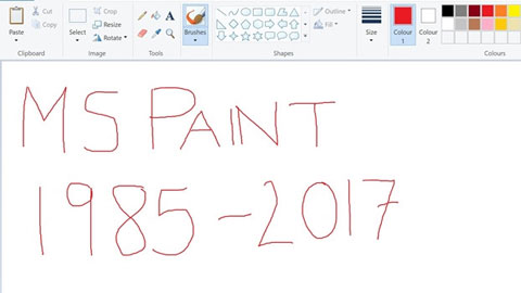 Microsoft Paint sắp bị khai tử