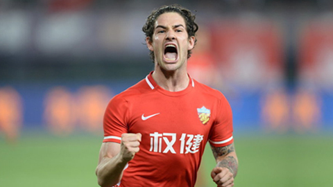 Tám trận đấu vừa qua ở Chinese Super League, Pato ghi đến 6 bàn cho Thiên Tân Quyền Kiện