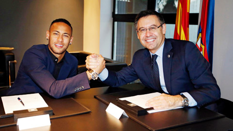 Chủ tịch Barca: "Đi hay ở do Neymar lựa chọn"