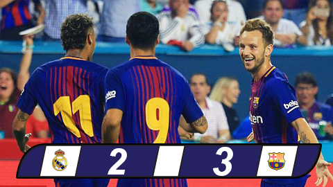Messi lập công, Barca hạ Real ở trận Siêu kinh điển trên đất Mỹ