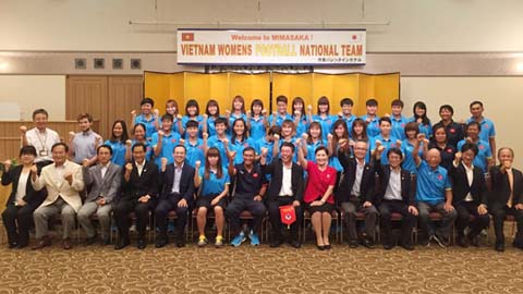 ĐT nữ Việt Nam thắng trận đấu tại Nhật Bản
