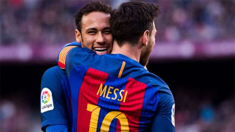 Messi gửi lời chúc Neymar may mắn