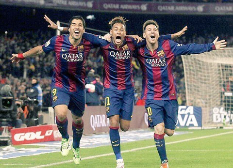 MSN vỡ tan khi Neymar chia tay Barca