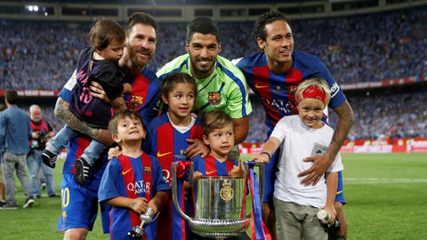 3 năm qua, Barca luôn “sống nhờ” những bàn thắng của tam tấu  M-S-N