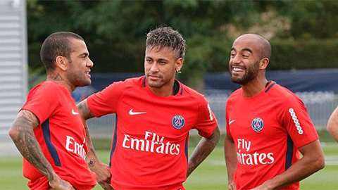 Buổi tập đầu tràn ngập tiếng cười của Neymar ở PSG