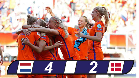 Hà Lan vô địch EURO nữ lần đầu tiên