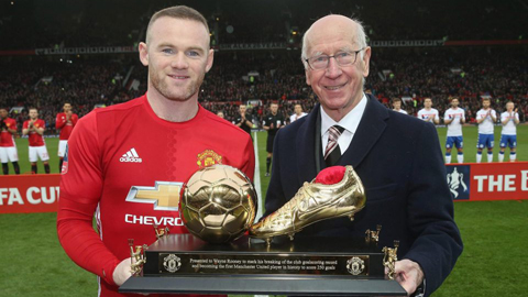 Chỉ Messi và Ronaldo mới phá được kỷ lục của Rooney ở M.U