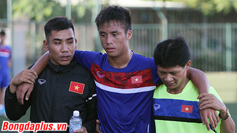 Nhiều tân binh U18 Việt Nam bị choáng sau bài chạy sức bền