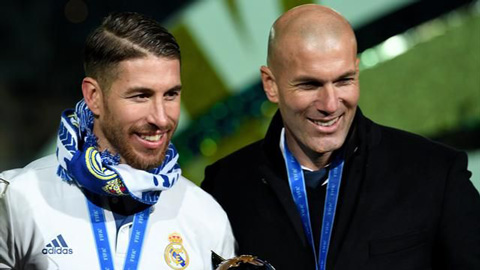 Ramos đánh giá cao Zidane hơn Mourinho