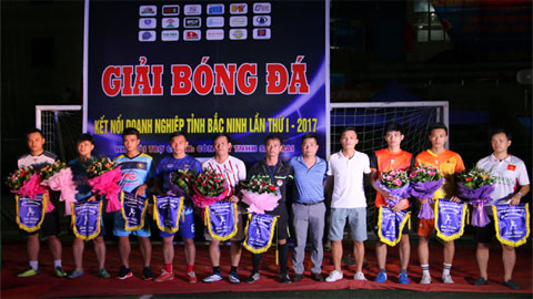 Khai mạc giải bóng đá "Kết nối doanh nghiệp tỉnh Bắc Ninh lần I - 2017"