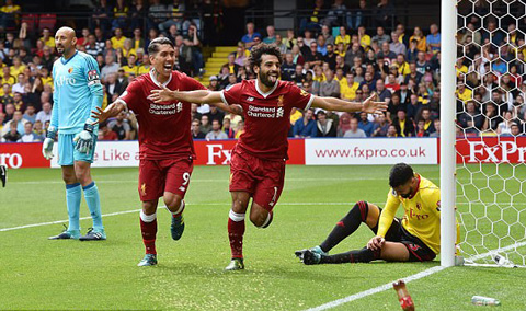 Salah tạo dấu ấn ngay ngày ra mắt Liverpool