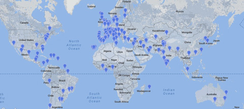 Các dự án ADELTE đang tham gia trên khắp thế giới