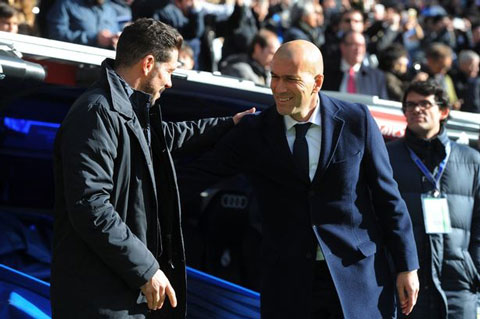 Simeone và Zidane đại diện cho tầng lớp 