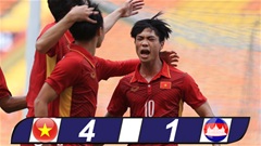 Công Phượng lập cú đúp, U22 Việt Nam thắng trận thứ hai